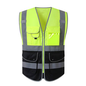 Chaleco de seguridad reflectante para hombre, chaleco de alta visibilidad para trabajo, en venta - Product Image 1