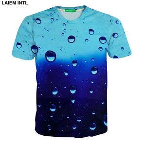 Sublimated Printed Knitted T-Shirts Made 100% <b>Polyester</b> Durable Comfortable Quick Dry Breathable Eco-Friendly O-Neck Short - Product Image 3