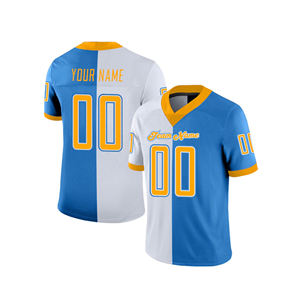 เสื้ออเมริกันฟุตบอลโพลีเอสเตอร์ 100% มีไซส์ใหญ่พิเศษ คุณภาพดีที่สุด พร้อมบริการสกรีนโลโก้ตามสั่ง - Product Image 2