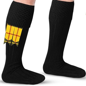 Premium Obexa Piper <b>Socks</b> <b>Knee</b> <b>High</b> Scottish Kilt Hose Wool for Highland Dress and Parade Use Made in Pakistan - Product Image 4