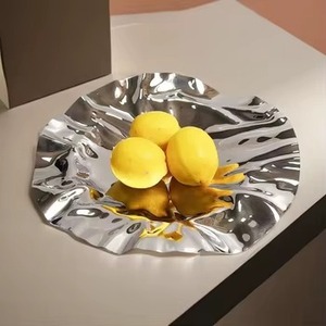 Bol de service en métal personnalisable en gros, adapté aux collections d'accessoires de cuisine modernes - Product Image 3
