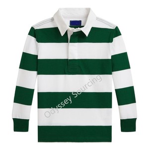 Chemise à manches longues rayée pour homme, 100 % coton biologique, tricotée teinte en fil, 220 g, respirante, boutonnée sur le devant, décontractée, inspectée QC, OEM - Product Image 1