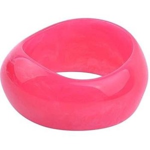 Bracelet en résine transparente, fait à la main, finition lisse, design classique, à porter au quotidien - Product Image 2