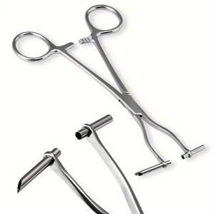Pince de maintien pour éponges de qualité médicale Foerster, pince pour piercing corporel, instrument chirurgical pour pansements en gaze, approuvé ISO - Product Image 5