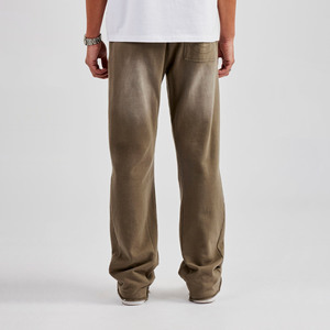 Heavyweight 100% Cotton Men's Trouser Acid Washed Sulphur Oversized Pants Casual Style Baggy <b>Flared</b> <b>Sweatpants</b> <b>Wholesale</b> Rate - Product Image 4
