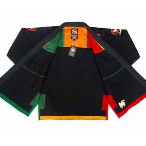 Ensemble Kimono BJJ Premium en Tissu Perlé Ripstop Durable, Pantalon, Logo Personnalisé, Marque Privée, Fournisseur en Gros, Fabriqué au Pakistan - Product Image 2