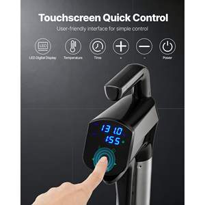 Cuisinière sous vide professionnelle 1100W pour circulation d'eau par immersion de précision, affichage numérique LED, conception de pince sécurisée, cuisinière sous vide - Product Image 2