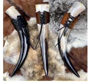Natural Handcrafted Eco Friendly <b>Top</b> Quality Polished Viking Drinking Horn for Home Restaurant - Product Image 4
