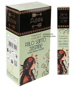 Incienso de Olíbano + Palo Santo Golden Vijayshree, Varillas de Incienso Aromáticas Masala Enrolladas a Mano, Paquete de 15g, Para Todas las Estaciones, Venta al Por Mayor desde India - Product Image 5