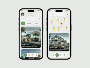 แอปพลิเคชันมือถือสำหรับตลาดอสังหาริมทรัพย์ สำหรับประกาศขาย/เช่า/ให้เช่าอสังหาริมทรัพย์ เชื่อมต่อตัวแทนขายอสังหาริมทรัพย์-ใช้งานได้กับ MAC มีสินค้าพร้อมส่ง - Product Image 4