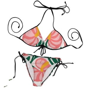 ชุดบิกินี่สำหรับผู้หญิงไซส์พลัส แบรนด์ Solid Traders ผลิตจากไนลอนและผ้าฝ้ายเสริมความแข็งแรง เป็นมิตรต่อสิ่งแวดล้อม กระชับพอดีตัว ชุดว่ายน้ำเซ็กซี่ - Product Image 4