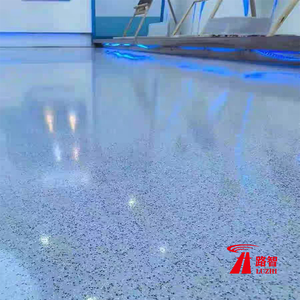 Pintura Acrílica para Pisos LUZII, 14 kg, Pintura de Resina Autonivelante para Terrazo, Excelente Resistencia a los Álcalis, Revestimiento para Pisos con Brocha - Product Image 1