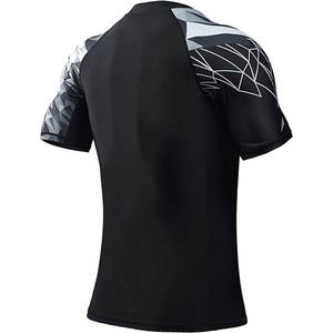 Camiseta ligera de compresión elástica de manga corta para entrenamiento de sparring, correr y ejercicios de fuerza. - Product Image 4