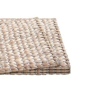 New Design Water Hyacinth Kitchen Coaster Decorative <b>Placemat</b> Sustainable Custom Design Wedding Decoration - Product Image 3