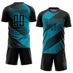 Maillot de football 100 % polyester à manches courtes, séchage rapide, antibactérien, qualité supérieure, impression par transfert thermique, marque privée, fabrication en usine - Product Image 5