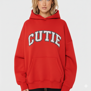 Sudaderas con Capucha Extra Grandes Unisex, de Felpa Gruesa, Hombros Caídos, Estilo Urbano, Impresión Personalizada, Venta al Por Mayor - Product Image 1