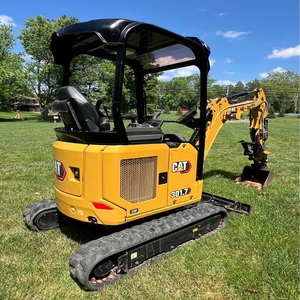 รถขุดขนาดเล็ก Cat 301.7 CR พร้อมบุ้งกี๋ขนาด 0.7 ลูกบาศก์เมตร เครื่องยนต์ดีเซล Perkins รถตักล้อยางและรถแทรกเตอร์สำหรับขาย - Product Image 4