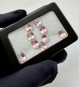 Gema Suelta de Morganita Rosa Natural Genuina de 10 Quilates, Gemas Shamim para Joyería Fina, Anillo, Colgante, Regalo, Forma Ovalada de 8x10 mm, Rara - Product Image 2