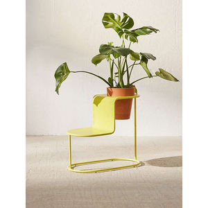 Support de fleurs en fer doré de style nordique pour plantes en pot, décoration d'intérieur - Product Image 2