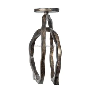 Portavelas de Metal Moderno para Decoración del Hogar de Lujo, Centro de Mesa, Regalo de Navidad, Diseño Zahid Export - Product Image 1