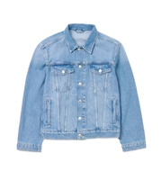 Jaket Bomber Pria Formal Kancing Depan 100% Katun, Dapat Disesuaikan, Denim Berkualitas Tinggi, Tahan Air, Tahan Angin, Bernapas, Cocok untuk Musim Dingin