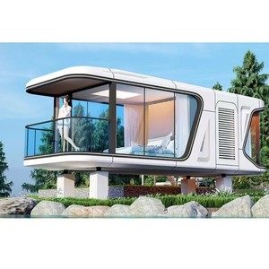 Casa Móvil Portátil de Lujo Tipo Cápsula, Cabaña Modular Prefabricada, Mini Casa para Resort, Hotel u Oficina - Product Image 3