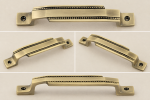 Matte <b>Antique</b> Bold Cabinet Handle Decorative Furniture Hardware For Kitchen Cupboards Drawers Wardrobes And Interior Use - Product Image 4