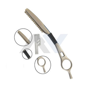 มีดโกนสแตนเลสแบบมืออาชีพ สำหรับซอยผม ตัดแต่งทรงผม ทนทาน ใช้ซ้ำได้ ออกแบบอย่างแม่นยำ เหมาะสำหรับช่างตัดผมและใช้ส่วนตัว - Product Image 2