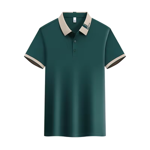 Polo de Algodón de Manga Corta para Camareros, Uniforme de Trabajo de Verano con Solapa, Uniforme de Cocina Unisex para Restaurantes y Bares - Product Image 3