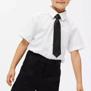 Nouvel ensemble uniforme scolaire pour garçons : chemise et pantalon doux et respirants, idéal pour les activités scolaires quotidiennes - Product Image 6