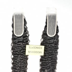 Venta al por mayor de pelo indio virgen natural 2*6 HD Cierre de encaje negro procesamiento químico libre crudo 8-32 pulgadas pelo humano barato - Product Image 6