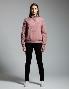 Best Selling Women's Crop Top <b>Jackets</b> Plus Size Full Sleeves <b>Zip</b> <b>up</b> Breathable Windbreaker Short Length Wholesale Fabric Supply - Product Image 1