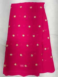 Georgette Sequence Work Fabric 65 GSM 44 Inch Width Sequence Print Embroidery Material for Designer Suits and Boutique Wear - Product Image 5