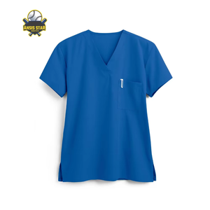 Uniforme médical de qualité supérieure, service OEM, blouse d'infirmière, haut de tenue médicale, logo personnalisé, uniforme de médecin, uniforme médical unisexe - Product Image 2