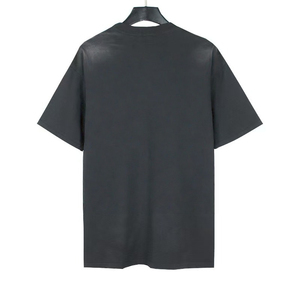 Camiseta Oversize con Diseño de Logotipo Personalizado, Camiseta Vintage de Talla Grande con Gráficos Personalizados, Camisetas de Algodón Grueso con Lavado Ácido para Hombre - Product Image 2