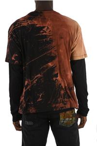 T-shirt personnalisé de haute qualité délavé à l'acide T-shirt vintage en coton à col en O surdimensionné pour hommes - Product Image 2