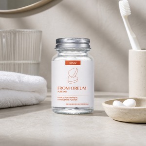 [FROM OREUM] ยาสีฟันแบบเม็ด กลิ่นส้มเชจู สำหรับผู้ซื้อ จำนวน 60 เม็ด - Product Image 4