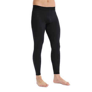 Lightweight Men's Yoga Leggings-Spandex/Polyester Compression Pants with Quick Dry & Breathable Features Custom Colors Available - Product Image 2
