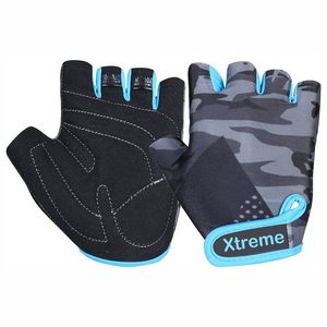 Guantes de Gimnasio de Medio Dedo para Culturismo, Levantamiento de Pesas, Entrenamiento con Mancuernas y Kettlebells, Guantes de Fitness para Hombre y Mujer - Product Image 2