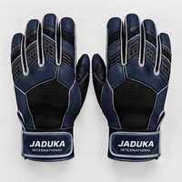 Paire de gants de baseball Max Clark Signature Series à manchette longue, en cuir véritable Cabretta 0,9 mm.