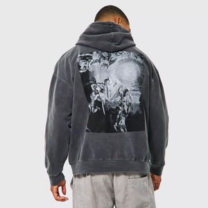 Sudaderas con Capucha Sublimadas Personalizadas al por Mayor para Hombre, Invierno, Transpirables, 100% Algodón, Secado Rápido, Manga Larga, Colores y Tallas Personalizadas - Product Image 2