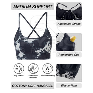 Soutien-gorge de sport pour femme haute performance, conçu avec un tissu extensible à séchage rapide pour la course à pied, le yoga et les séances de fitness. - Product Image 2