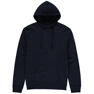 เสื้อสเวตเชิ้ตผ้าฟลีซมีฮู้ดสีดำสำหรับผู้ชาย ทรงปกติ สวมใส่สบาย สีพื้น ผ้าฝ้าย เหมาะสำหรับใส่ในฤดูใบไม้ร่วง - Product Image 3