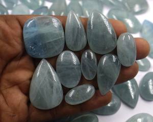 Handmade Natural 9mm <b>Aquamarine</b> Cabochon Mixed Shape Loose Gemstones Collection of Crystal Mix Wholesale <b>Aquamarine</b> Collection - Product Image 2