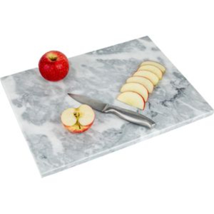 New Arrival Natural <b>White</b> Marble Chopping <b>Board</b> for Kitchen <b>Large</b> Marble Pastry <b>Board</b> for Baking Cutting Block for Cheese - Product Image 2