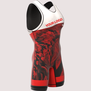 Nouveaux justaucorps de lutte personnalisés pour hommes adultes, design respirant, séchage rapide, coupe ajustée, 140g, polyester/coton sans couture, international - Product Image 3