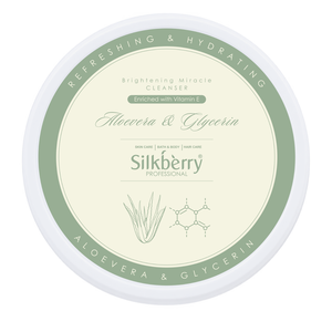 Silkberry Professional Hydra Aloe Vera Glycerin Vegan <b>Sensitive</b> <b>Skin</b> Whitening Refreshing Deep Cleansing Facial <b>Cleanser</b> 500g - Product Image 3
