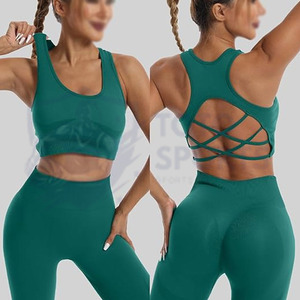 Ensemble de yoga léger pour femme, séchage rapide, respirant, tendance, confortable, tissu performant, meilleur fournisseur, vêtements de sport actifs - Product Image 4