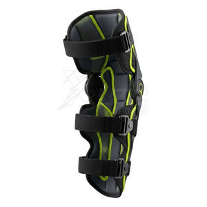 Protection de genou pour moto, équipement de conduite durable et de haute qualité, support de sécurité réglable, respirant, épais, unisexe, pour vélo - Product Image 5