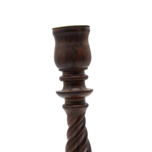 Portavelas, Faroles y Frascos Decorativos Rústicos de Madera de la India para Centros de Mesa y Pilares Navideños - Product Image 3